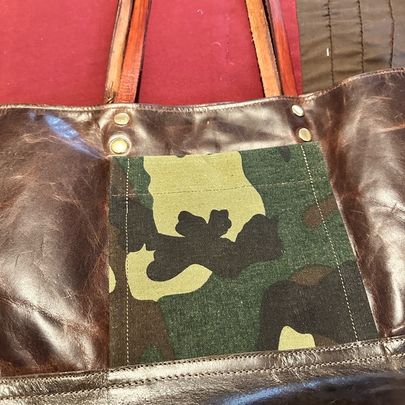 Original Leather Handcrafted Tote -NWT - Picture 10 of 11